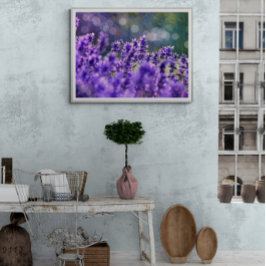 Lavendel dromen foto afdruk