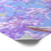 Lavendel Dromen Onder een Open Hemel Poster (Hoek)
