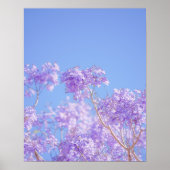 Lavendel Dromen Onder een Open Hemel Poster (Voorkant)