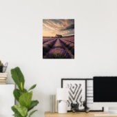 Lavendel Dromen van Provence Poster (Thuiskantoor)