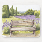 Lavendel Droom Bank Muismat (Voorkant)