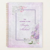Lavendel droom bruiloft planner (Voorkant)