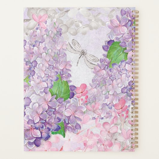 Lavendel droom bruiloft planner (Achterkant)