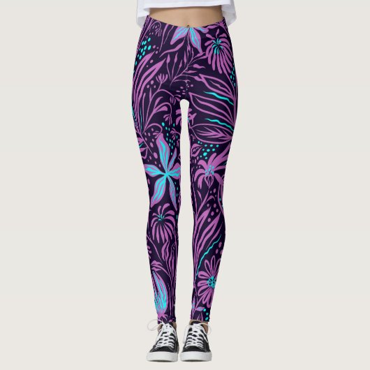 Lavendel Droom Leggings (Voorkant)