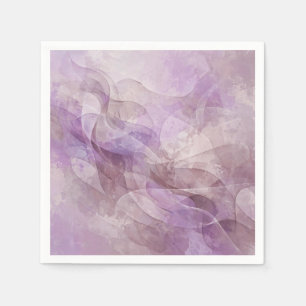 Lavendel Droomachtige Werveling Lila Mauve Lavende Servet