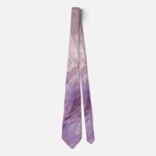Lavendel Droomachtige Werveling Lila Mauve Lavende Stropdas