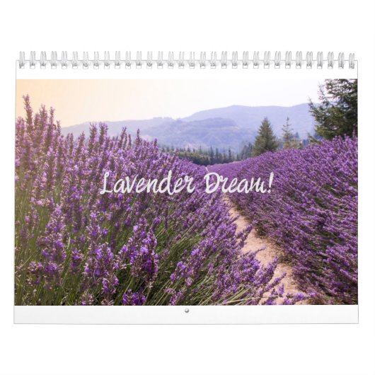 Lavendel Droomkalender Kalender (Hoes)