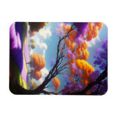 Lavendel droomt onder de hemel van Jacaranda, Magneet (Horizontaal)