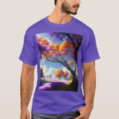 Lavendel droomt onder de hemel van Jacaranda, T-shirt (Voorkant)