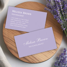 Lavendel Eenvoudig Paars Wit Schrift Modern Kleur