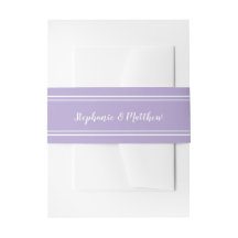 Lavendel Eenvoudige Elegante Minimalistische Bruil