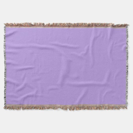 Lavendel, effen kleur, deken (Voorkant)