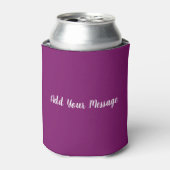 Lavendel effen kleur Koelbox Blikjeskoeler (Blikje Voorkant)