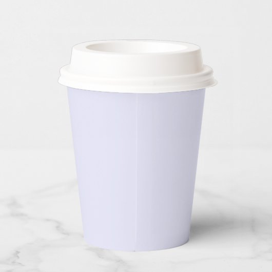 Lavendel Effen Kleur Papier Cups Papieren Bekers (Rechts)