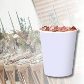 Lavendel Effen Kleur Papier Cups Papieren Bekers