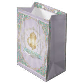 Lavendel Eid Medium Cadeauzakje (Achterkant Gekanteld)