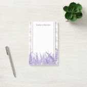 lavendel, elegant, modern, trendy, floraal, paars post-it® notes (Kantoor)