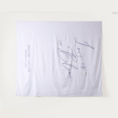 Lavendel Elegant Vrijgezellenfeest Achtergronden B Wandkleed (Voorkant (horizontaal))