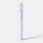 Lavendel Elf Runen iPhone 15 Case (Linkerkant)
