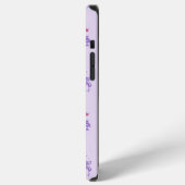 Lavendel Elf Runen iPhone Hoesje (Linkerkant)
