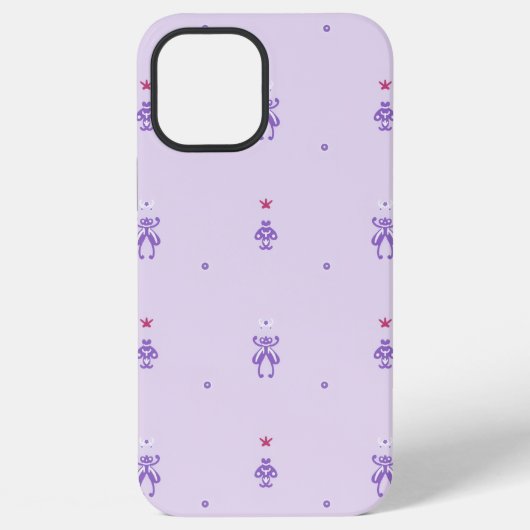 Lavendel Elf Runen iPhone Hoesje (Achterkant)
