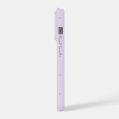 Lavendel Elf Runen iPhone Hoesje (Linkerkant)