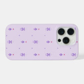 Lavendel Elf Runen iPhone Hoesje (Achterkant horizontaal)