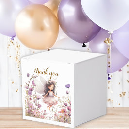 Lavendel Elfje wilde bloem fee verjaardag Bedankdoosjes