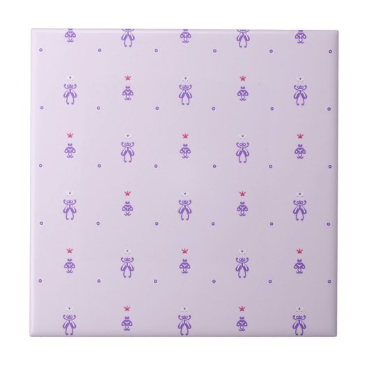 Lavendel Elfjes Runen Tegeltje (Voorkant)
