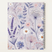 Lavendel en bloemen stengels planner (Achterkant)
