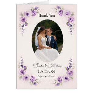 Lavendel en blush foto bruiloft