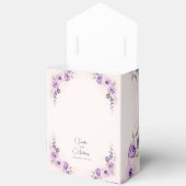 Lavendel en Blush Wedding Favoriete Boxen Bedankdoosjes (Open)