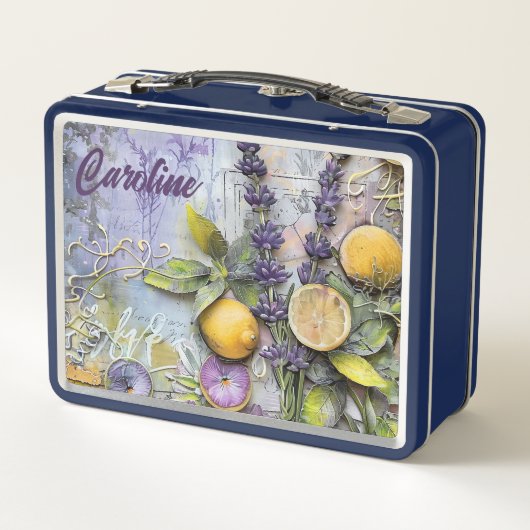 Lavendel en citroenen (Achterkant)