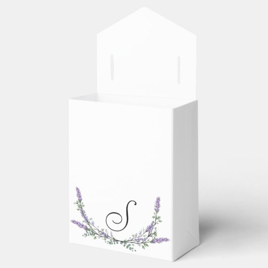 Lavendel en Eucalyptus Bedankdoosjes (Geopend)