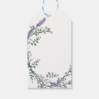 Lavendel en Eucalyptus Cadeaulabel