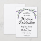 Lavendel en Eucalyptus Kaart (Voorkant / Achterkant)