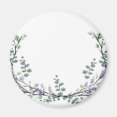 Lavendel en Eucalyptus Magneet (Voorkant)