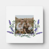 Lavendel en Eucalyptus paarse florale botanische Fotoplaat (Voorkant)