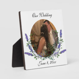 Lavendel en Eucalyptus paarse florale botanische Fotoplaat