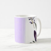 Lavendel en eucalyptus Waterverf Koffiemok (Voorkant rechts)