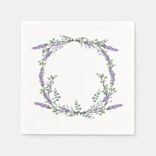 Lavendel- en Eucalyptusservetten Servet