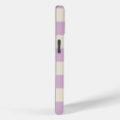 Lavendel en gebroken wit dambord Case-Mate iPhone case (Achterkant / Rechts)