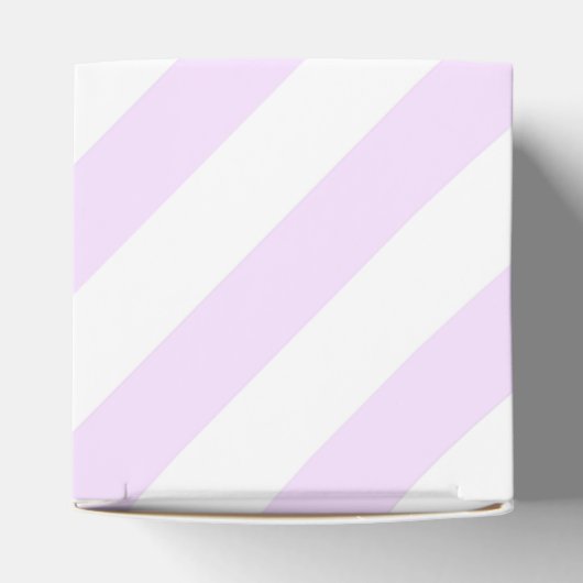 Lavendel en Gouden Prinses Verjaardagsfeest Bedankdoosjes (Bovenkant)