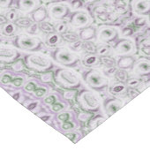 Lavendel en Groen Mandala Patroonontwerp Tafelkleed (Gekanteld)
