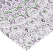 Lavendel en groene mandala patroon ontwerp lange tafelloper (Hoek)