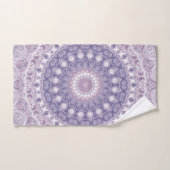 Lavendel en Lila Mandala Bad Handdoek (Handdoek)