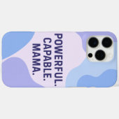 Lavendel en luchtblauwe patronen AI-kunst Case-Mate iPhone Case (Achterkant (horizontaal))