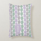 Lavendel en Mint wolken Accent Kussen (Voorkant(Verticaal))