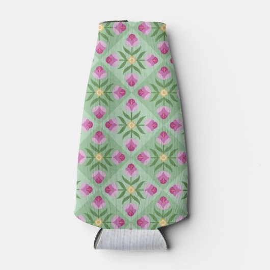 Lavendel en munt flesjeskoeler (Voorkant)