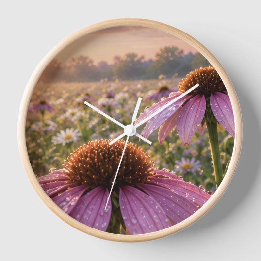 Lavendel en oranje echoparelblom (Voorkant)